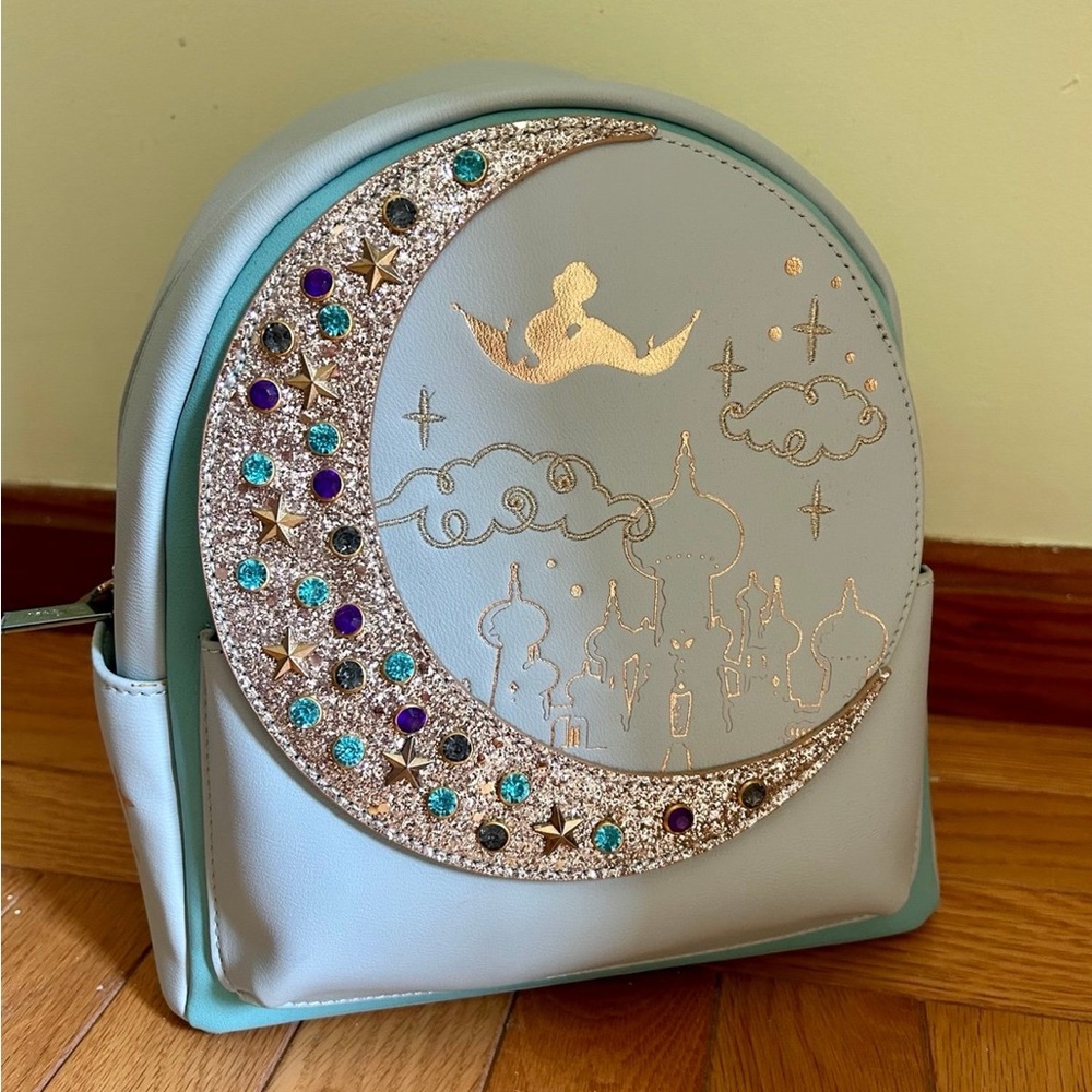 Disney Parks Aladdin/Jasmine Backpack NWT
